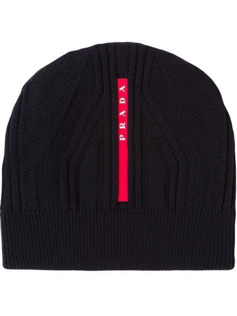 prada beanie - black|prada men's gloves.